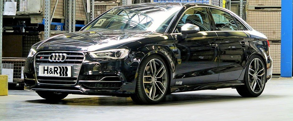 H&R Tieferlegungsfedern Sportfedernsätze für Audi A3 Typ 8V (Limousine) ohne MRC, Audi Drive Select